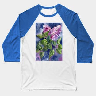 Lilac Paradise Baseball T-Shirt